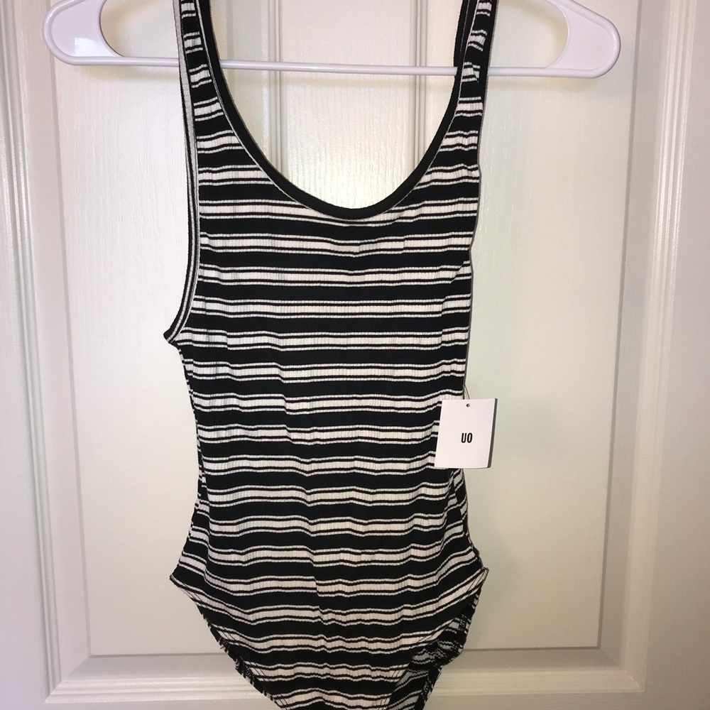 NWT Urban outfitters stripped bodysuit